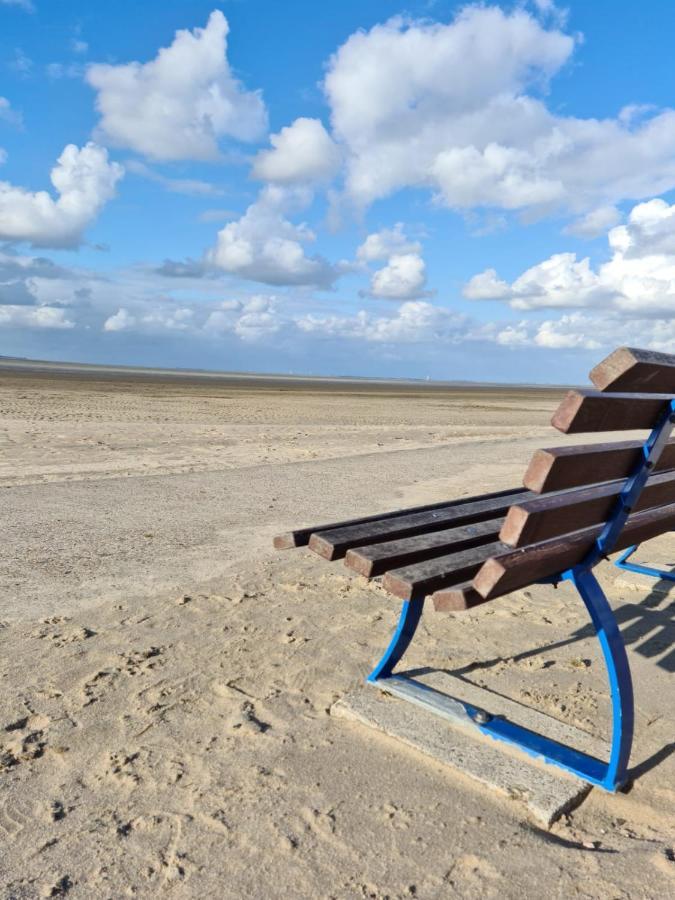 Erdgeschoss Wohnung Watt'N Meer Mit Garten In Dangast Varel Exteriör bild